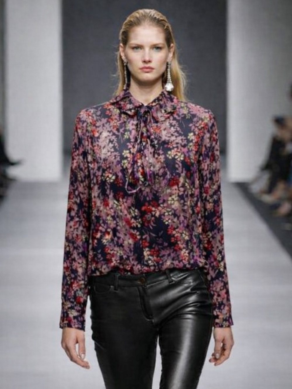 Ralph Lauren Polo Floral Silk Top Blouse